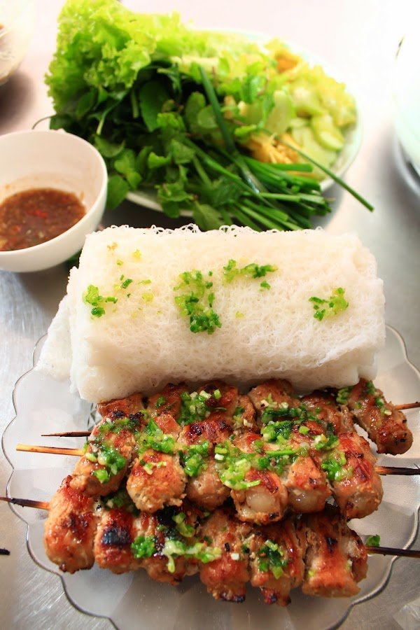 BBQ Pork with Thin Vermicelli