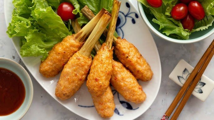 Shrimp Paste Spring Rolls